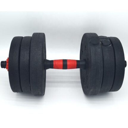 Multifunctional Free Weight Cement Dumbbell Sets Adjustable Cement Dumbbell Barbell For Home Gym